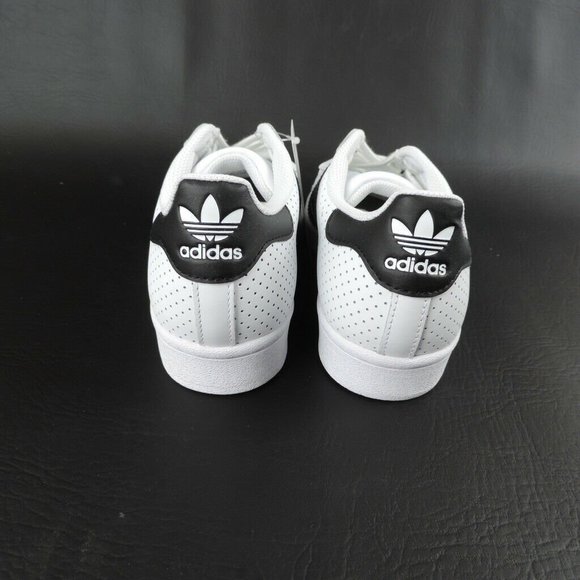 Adidas Superstar Boys Shoes White Black Originals Sneakers - Picture 6 of 11